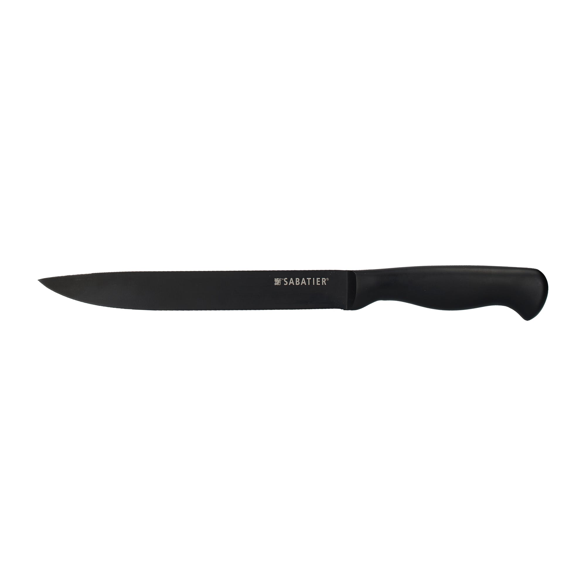 Sabatier Maison Edgekeeper Self-Sharpening 8" Carving Knife Black - The Cooks Cupboard Ltd