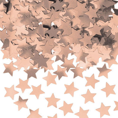 Stardust Stars Rose Gold Metallic Table Confetti - The Cooks Cupboard Ltd