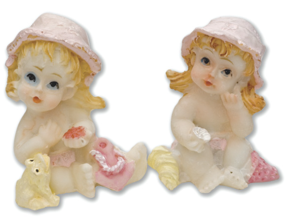 Girl Playing with Toys Small Cake Topper - The Cooks Cupboard Ltd