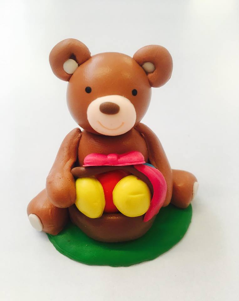 Teddy Bear Cake Topper Figure - The Cooks Cupboard Ltd