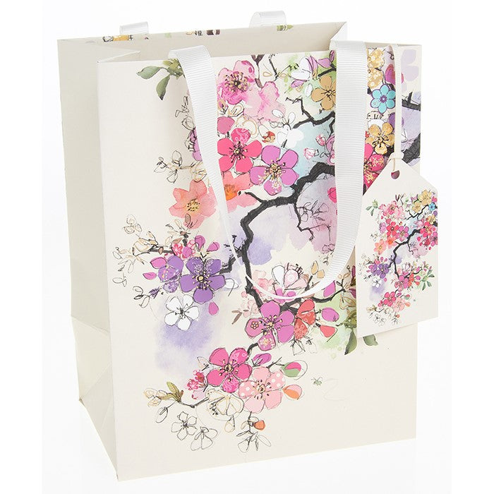 Bug Art Pink Blossom Gift bag - The Cooks Cupboard Ltd