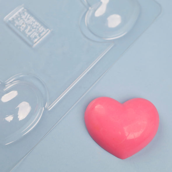 Sweet Stamp Smooth Heart Chocolate Mould - Kate's Cupboard