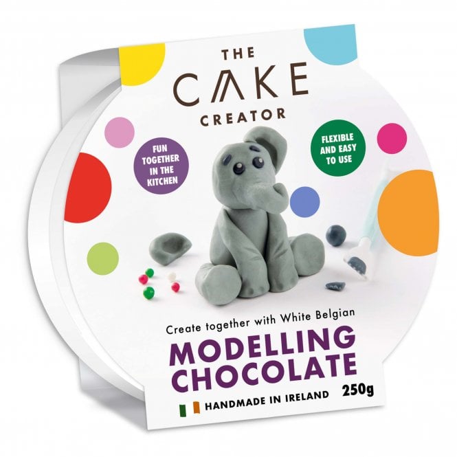 The Cake Creator - White Belgian Modelling Chocolate - 250grams