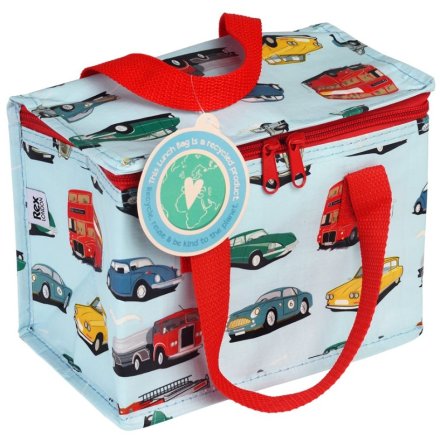 Cars, vehicles and Transport Insulated Lunch Pack Bag