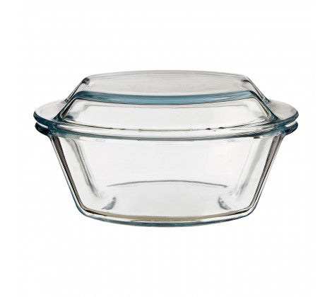 1 Litre Glass casserole Dish - The Cooks Cupboard Ltd