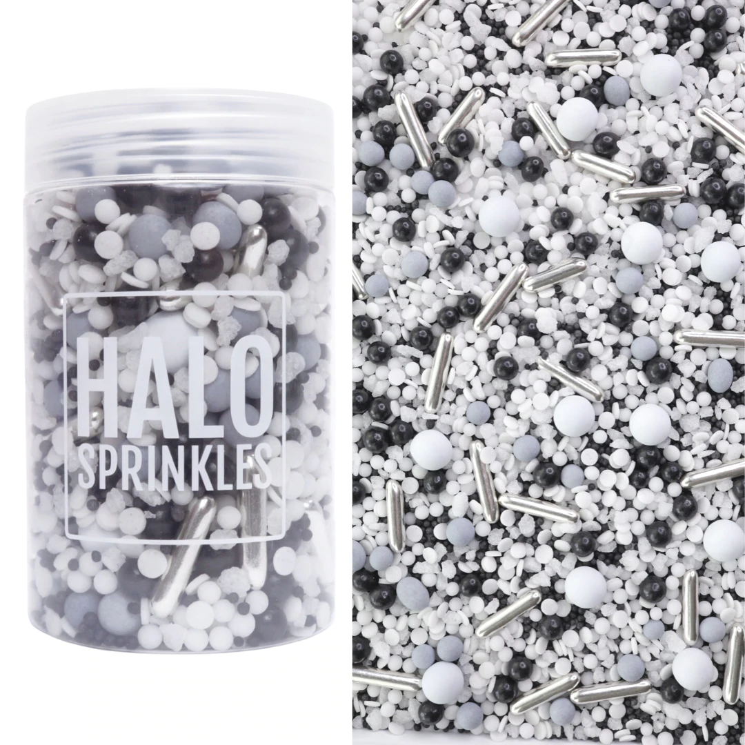 Halo Sprinkles - Luxury Edible Sprinkle Blend - Coal Digger - Kate's Cupboard