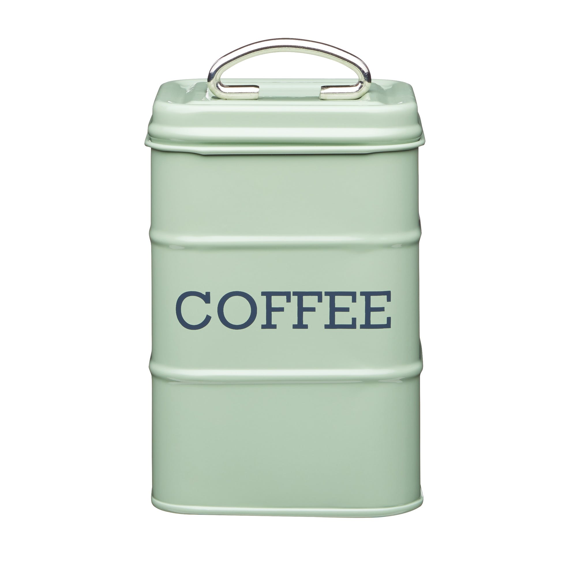 Living Nostalgia Coffee Storage Canister - English Sage Green - The Cooks Cupboard Ltd
