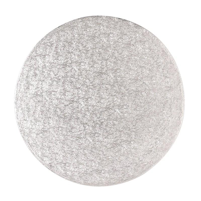 Cake Drum 12mm Thick Cake Board - Silver - 9"