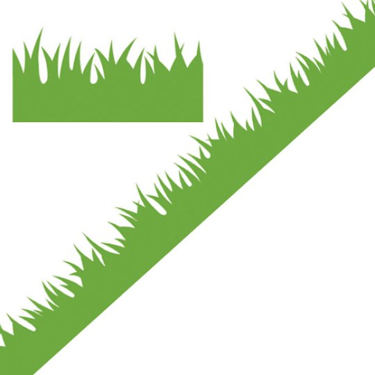Grass Felt Ribbon - 4cm Width - Green - 1.5 Metre Roll