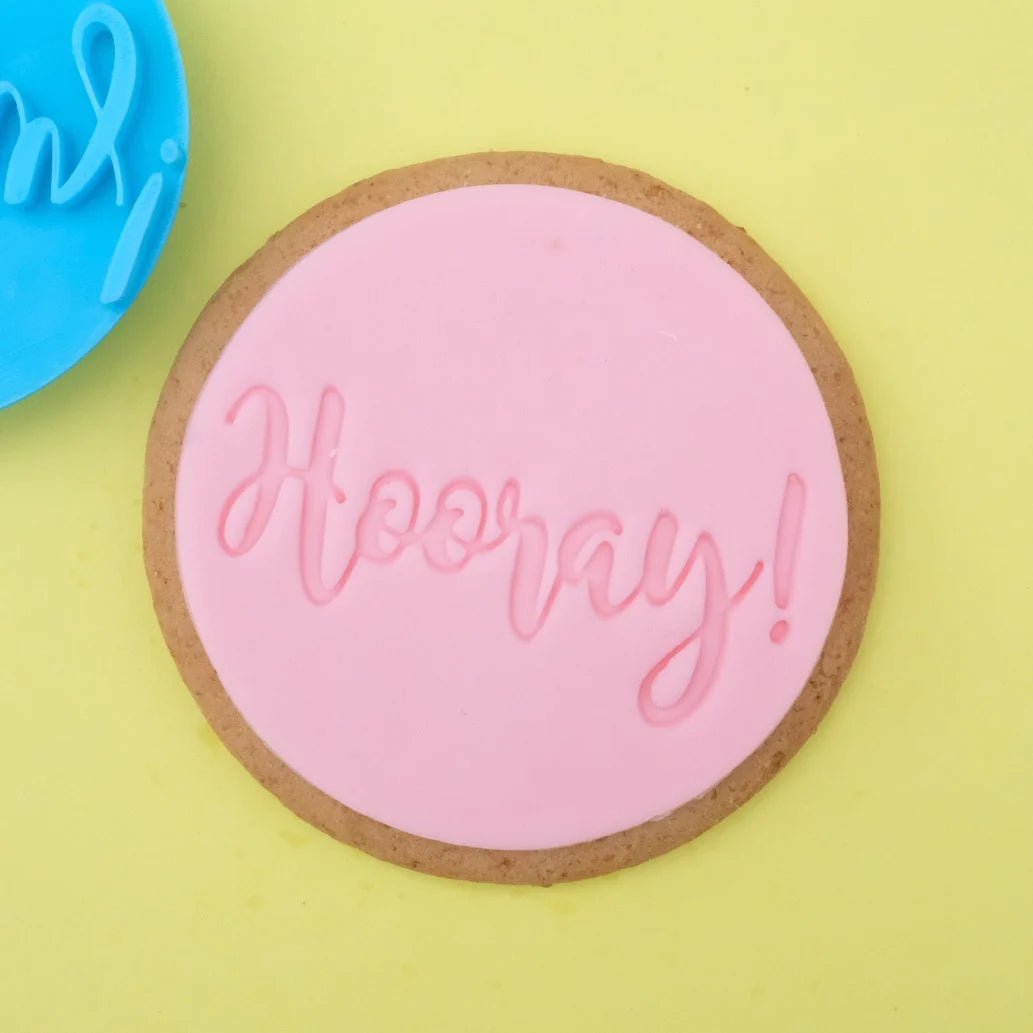 Sweet Stamp Cookie / Cupcake Little Biskut Embosser Press - Hooray