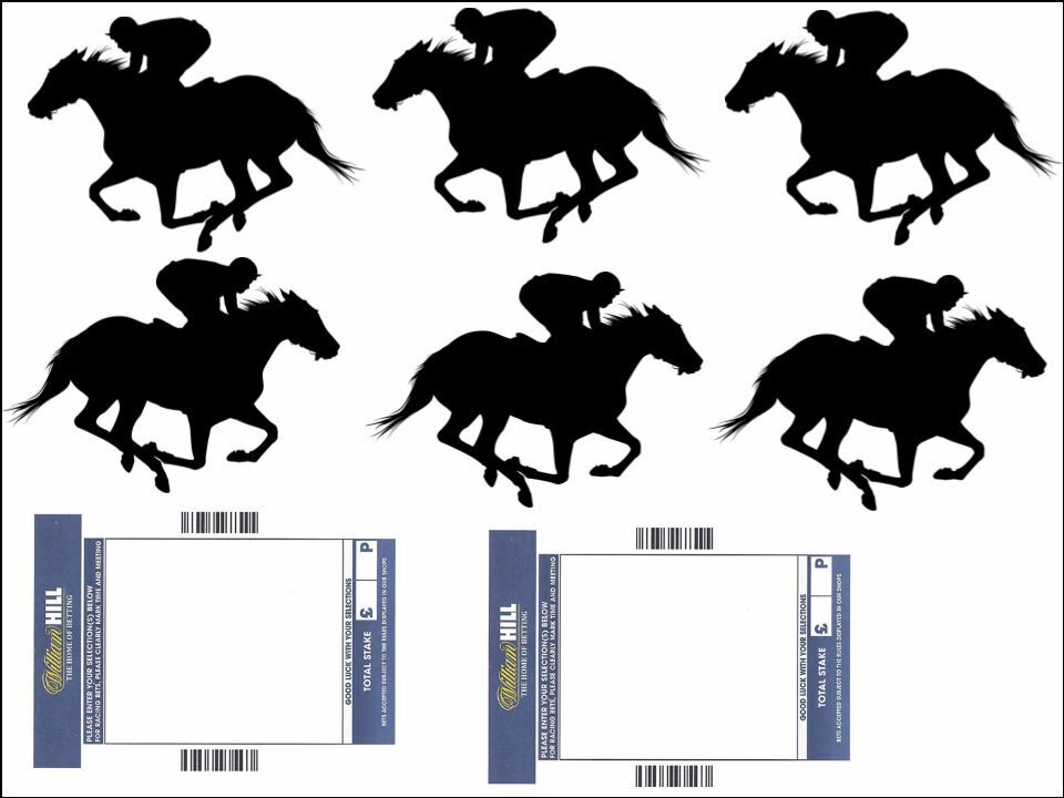 Betting horse racing bets betting slip Edible Printed Cake Decor Topper Icing Sheet Toppers Decoration