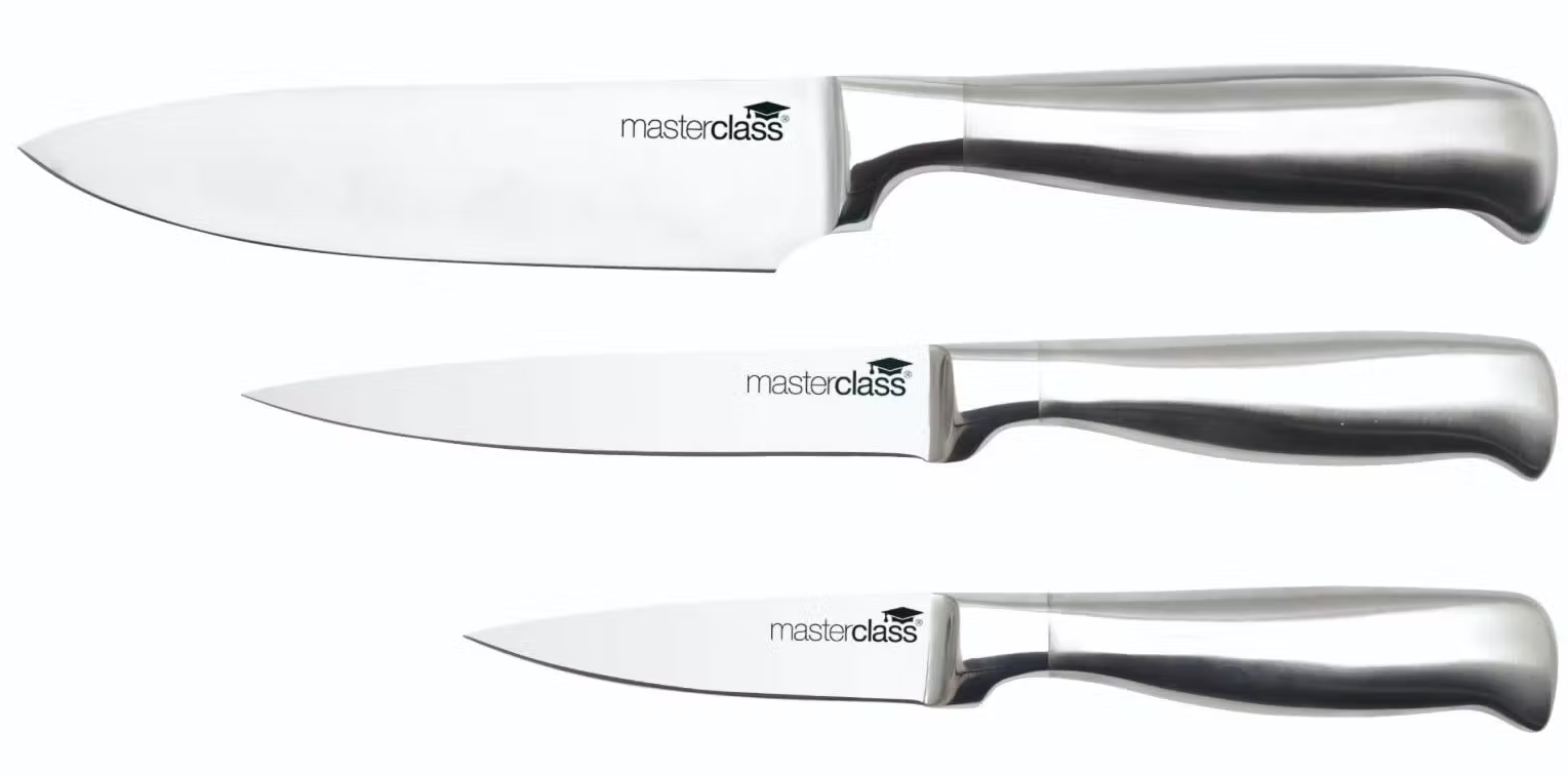 MasterClass Acero 3 Piece Knife Set