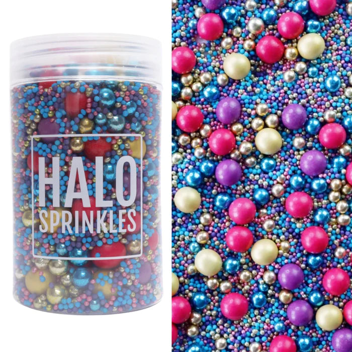 Halo Sprinkles - Luxury Edible Sprinkle Blend - Midnight Jewel