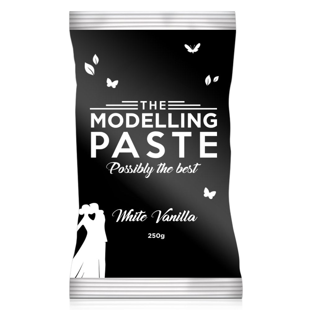 The Modelling Paste 250 grams  White Vanilla 