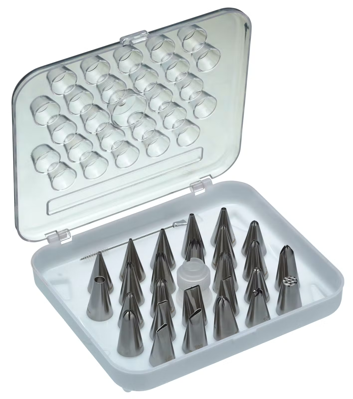 Sweetly Does It Icing Piping Nozzle Tip Set with Storage Case