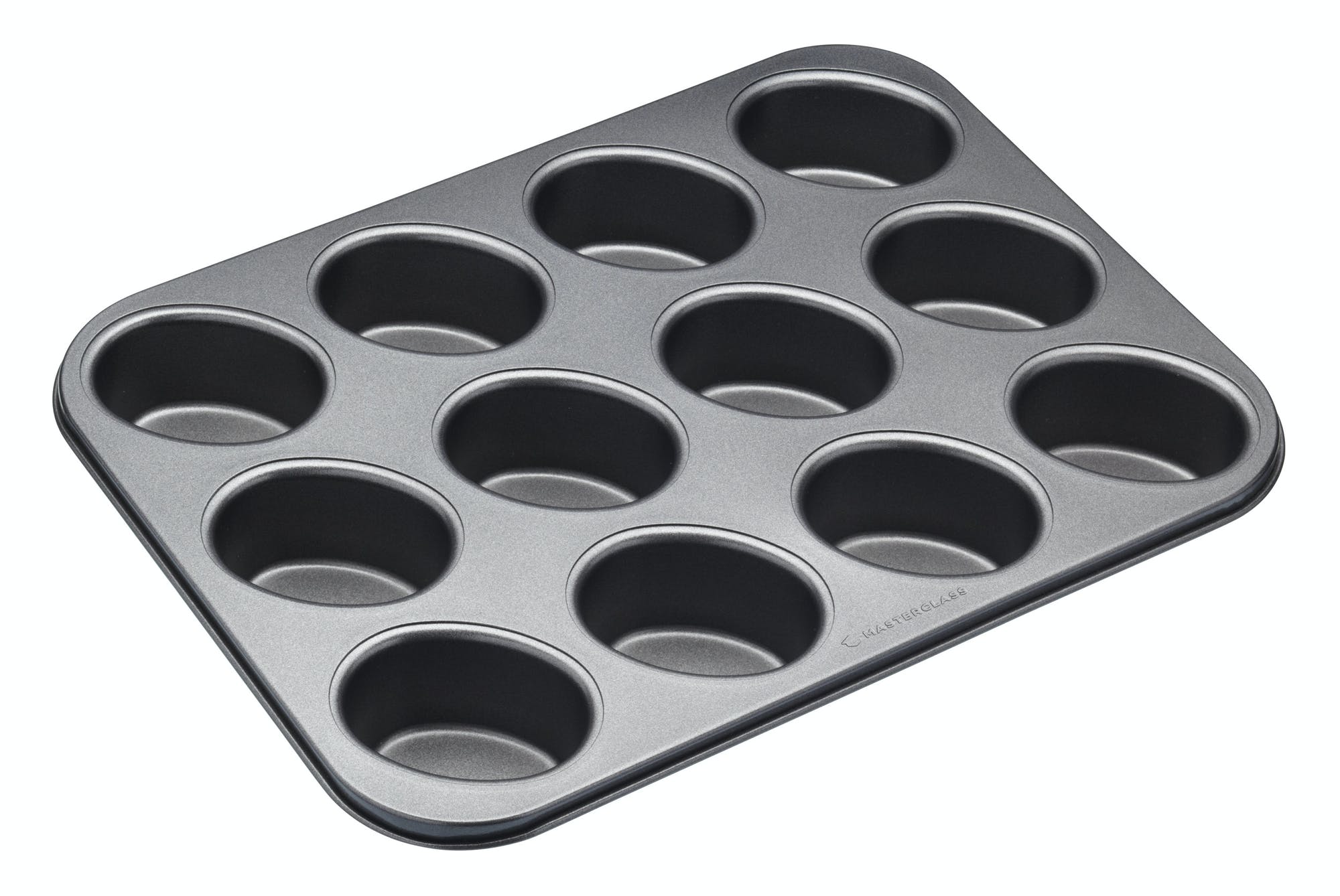 MasterClass Non-Stick Twelve Hole Friand Pan - The Cooks Cupboard Ltd