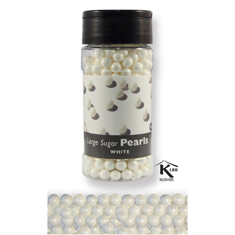 PME Large Sugar Pearls Edible Balls Dragees - 90g - The Cooks Cupboard Ltd