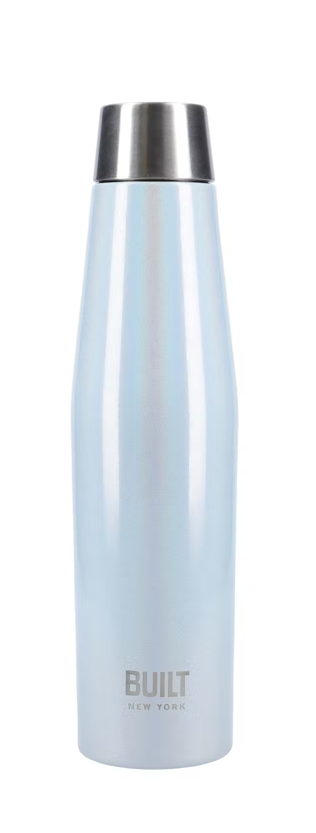 Built Apex 540ml Insulated Water Bottle - Iridescent Pearl Blue