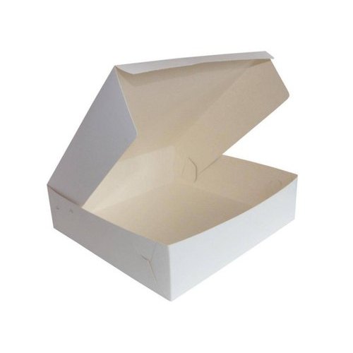 Quick Serve One Piece Folding Cake Box 6" x 6" x 3" - Kate's Cupboard