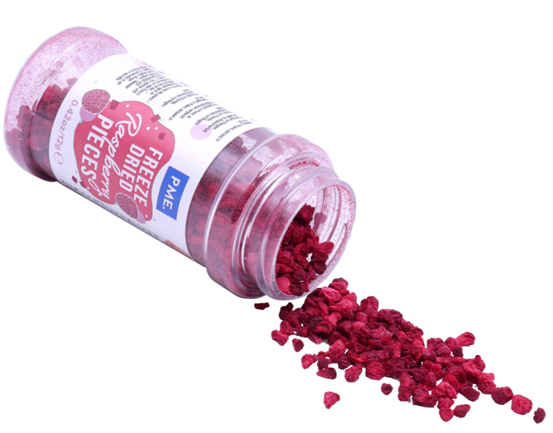 PME Freeze Dried Fruit Pieces Sprinkles - Raspberry