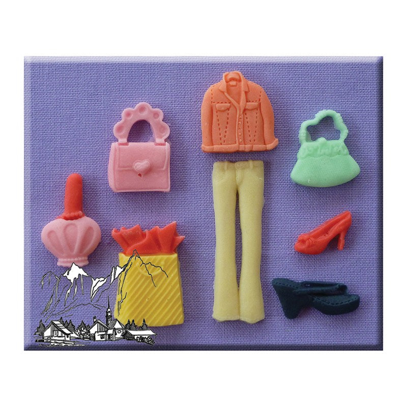 Alphabet Moulds- Shopping Silicone Mould - The Cooks Cupboard Ltd
