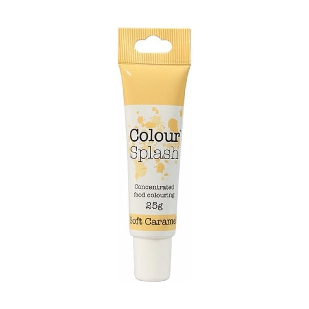 Colour Splash Gel - Soft Caramel Food Colouring - 25g - The Cooks Cupboard Ltd
