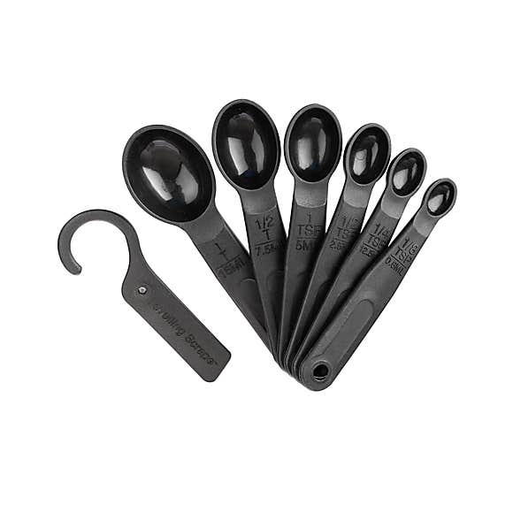 Fusion Set of Six Measuring Spoons Set - The Cooks Cupboard Ltd