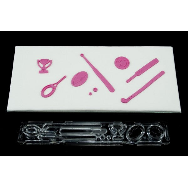 Clikstix Multi Sports Cutter & Ejector Set - The Cooks Cupboard Ltd