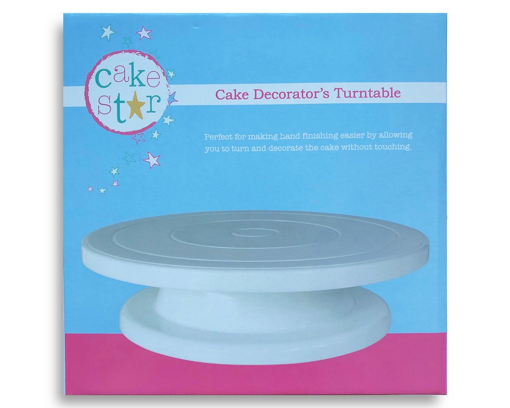 Cake Star Turntable Cake Decorating Turn Table - The Cooks Cupboard Ltd
