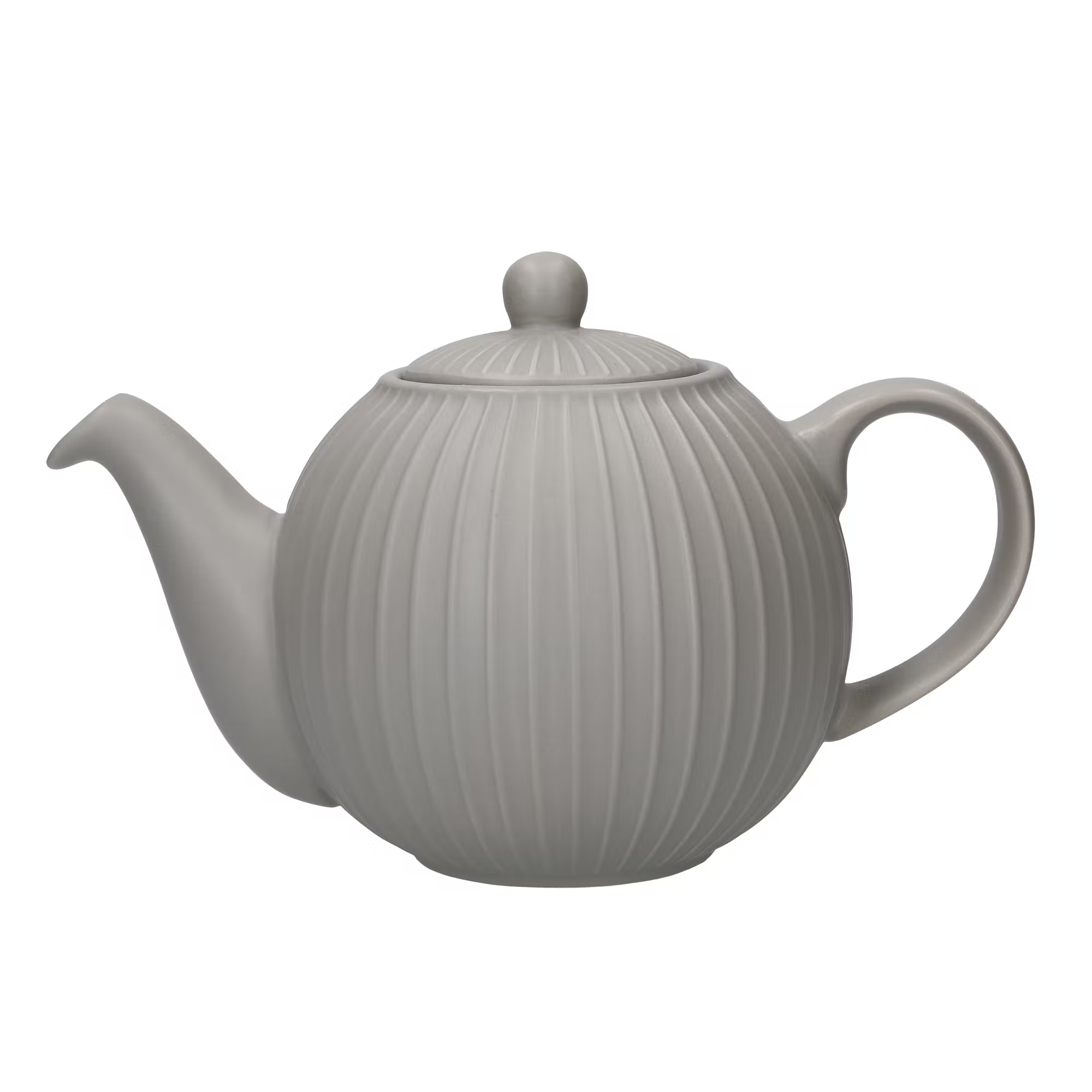 London Pottery Globe Textured Teapot 4-Cup, Grey - Kate's Cupboard