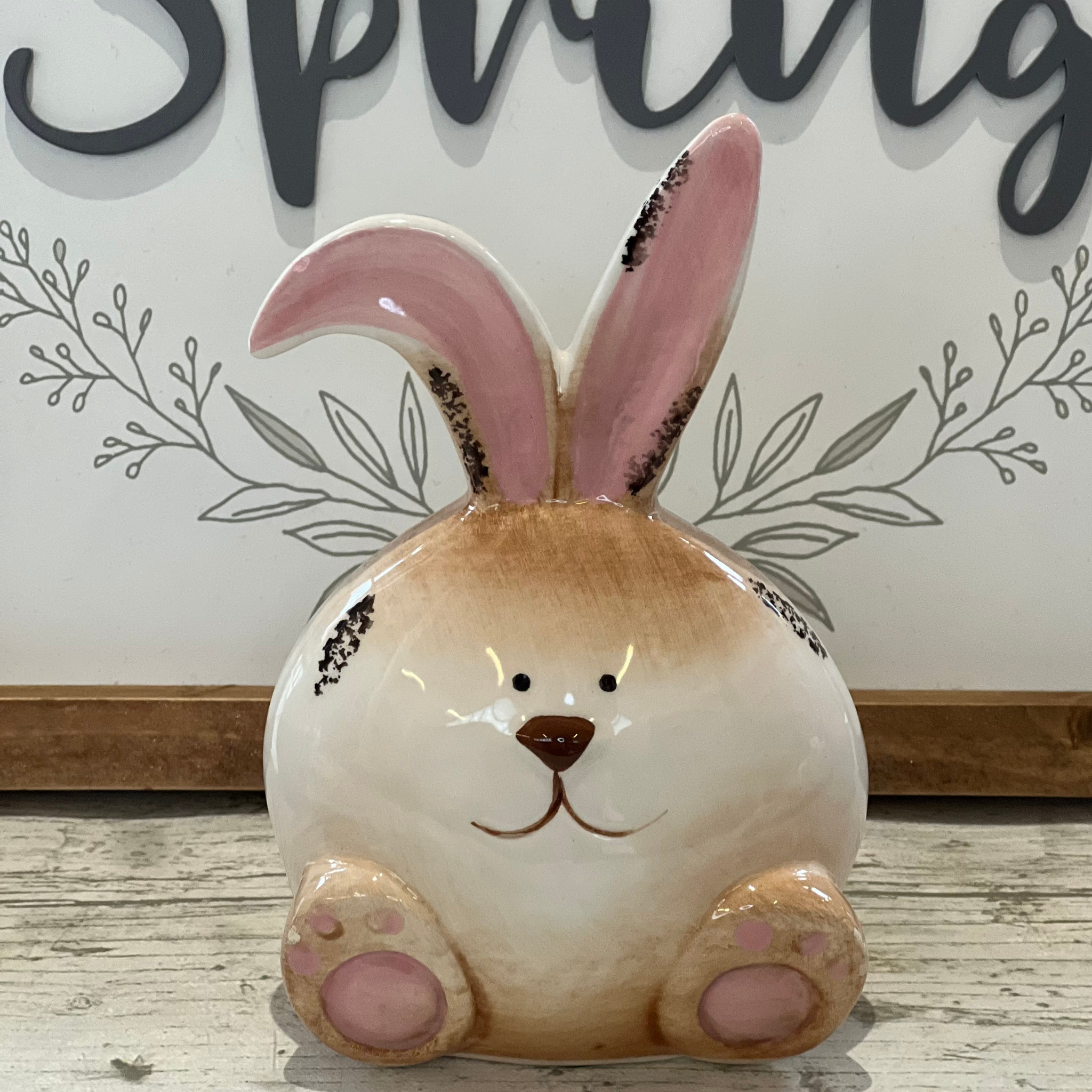 Ceramic Cute Bunny Rabbit Ornament
