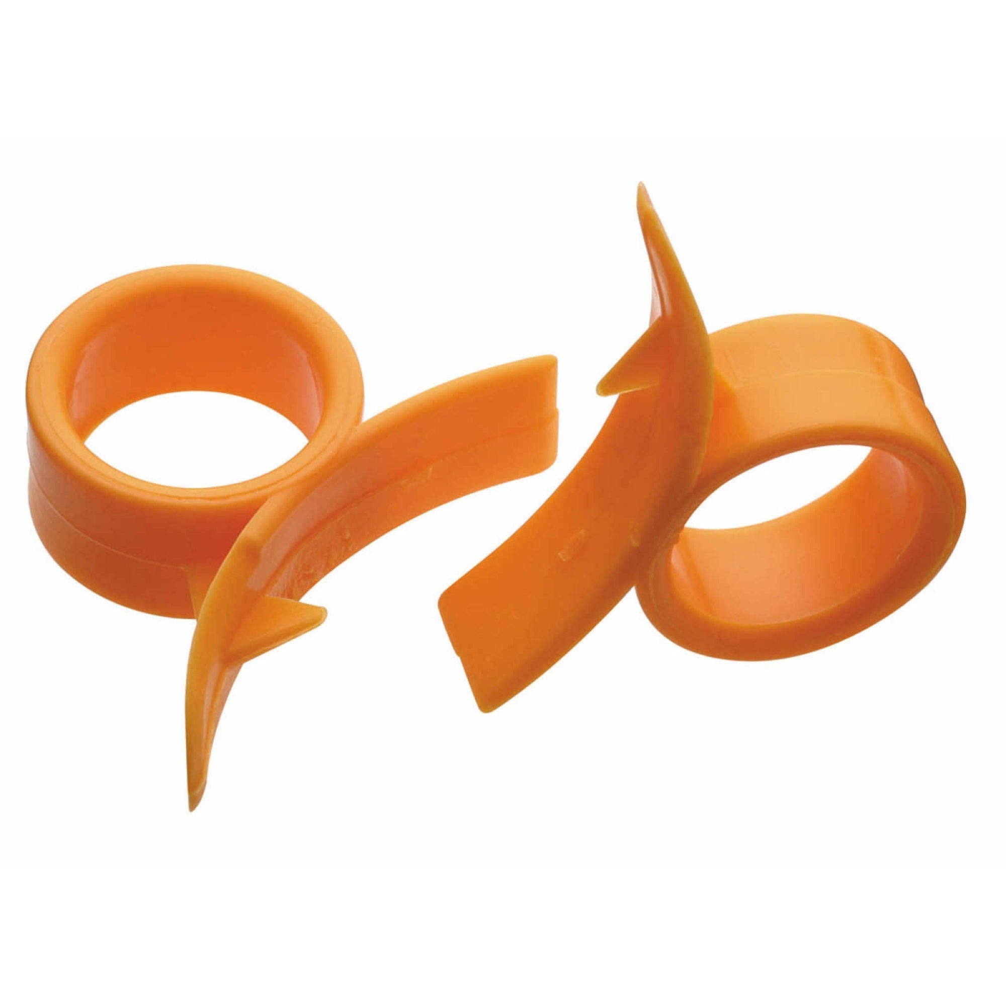 KitchenCraft Set of Two Orange Peelers - The Cooks Cupboard Ltd