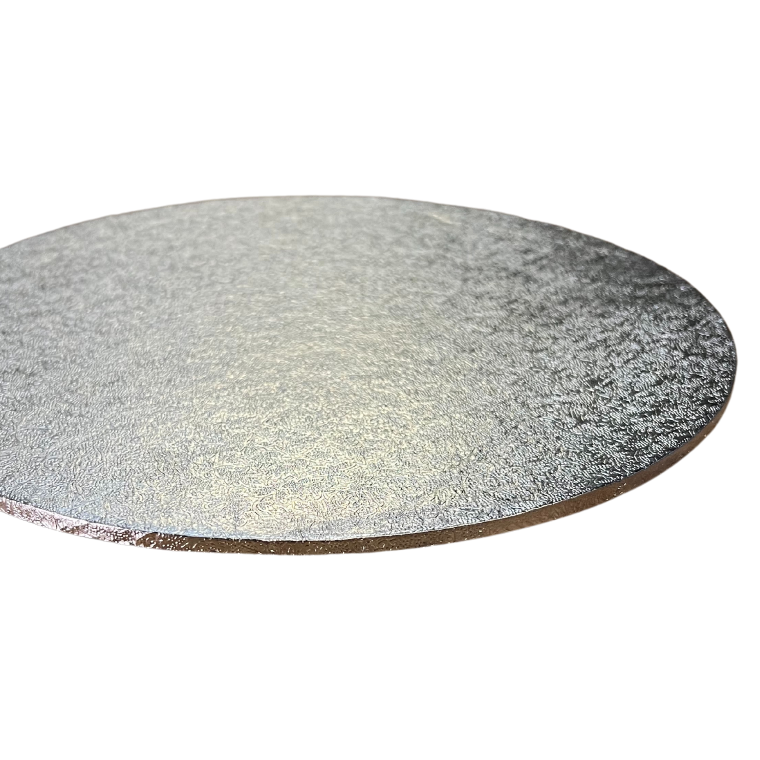 Circle Round Cake Board 5mm Thick Cake Board - Silver - 10"