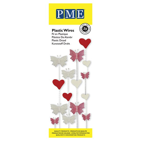PME Plastic Wires - Pack of 25 - The Cooks Cupboard LtdPME Plastic Wires - Pack of 25